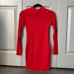 MESHKI Long Sleeve Dress